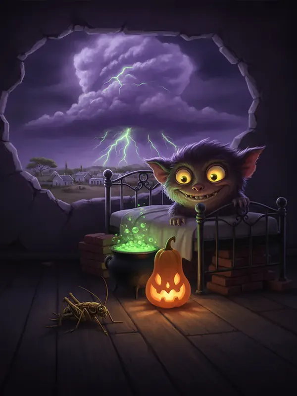 Skrik Night poster art