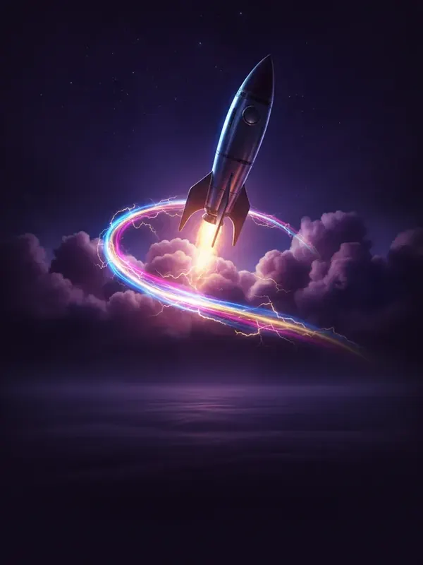 Skyrocket poster art