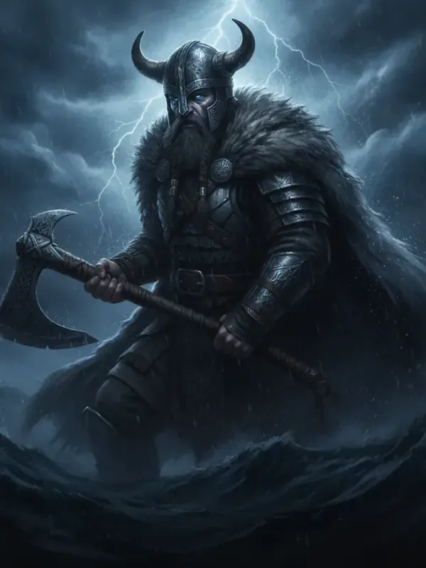 Viking Storm poster art
