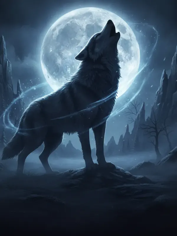 Wolf Moon poster art
